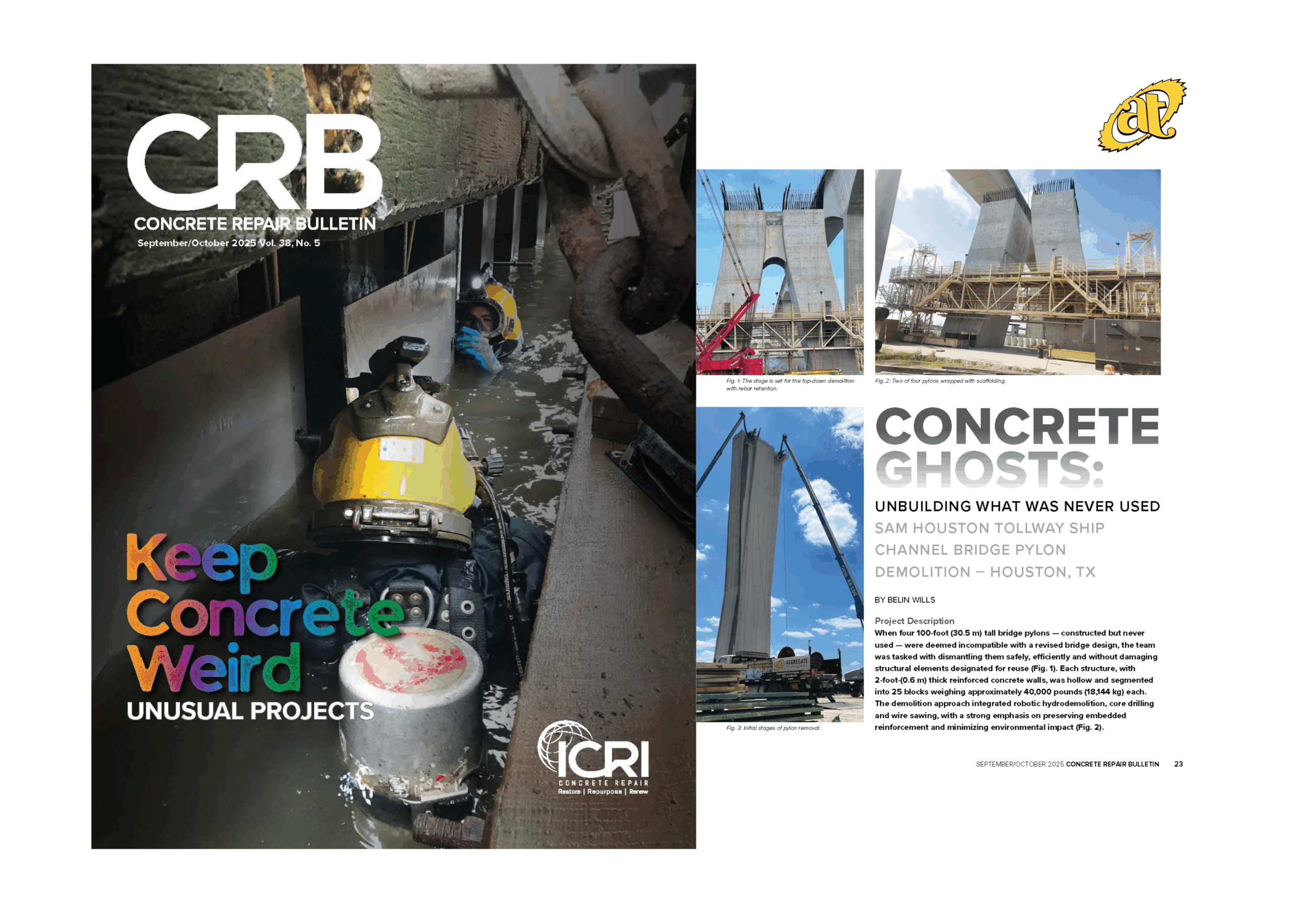 ATI Featured in ICRI’s Concrete Repair Bulletin!